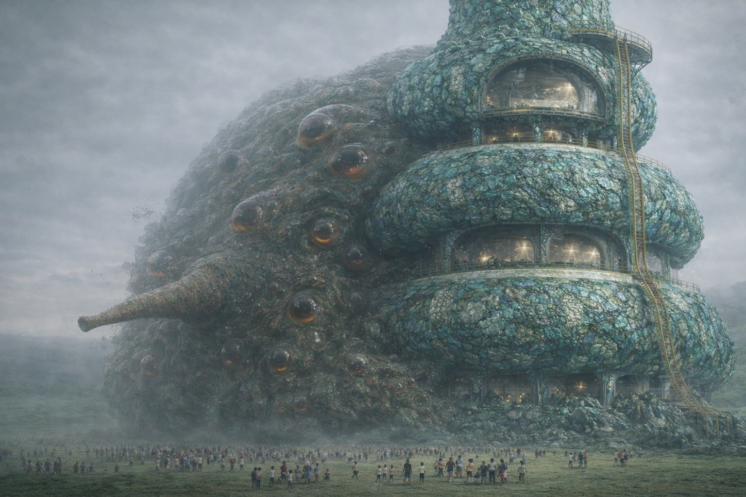 Chapter XVI – What is this grazer doing against the Turquoise Tower?